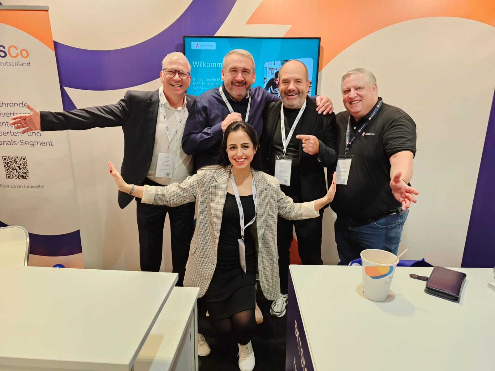 STAFFINGpro 2024 Personen am Stand APSCo Deutschland
