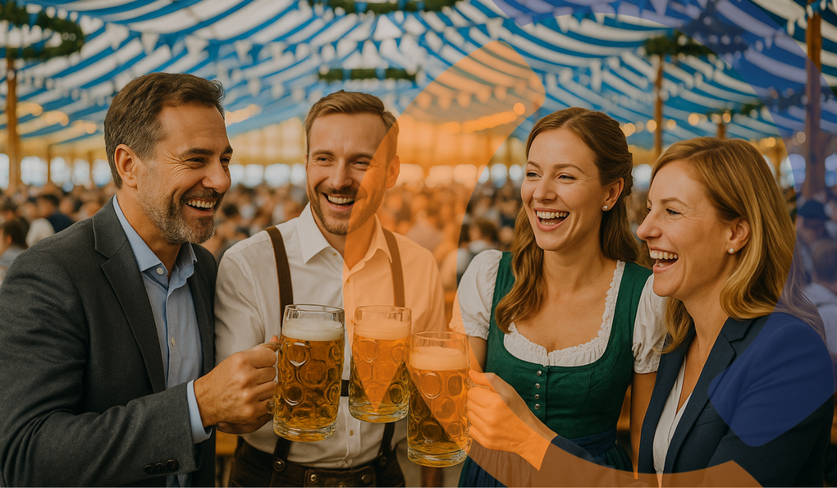 Executives auf der Wiesn