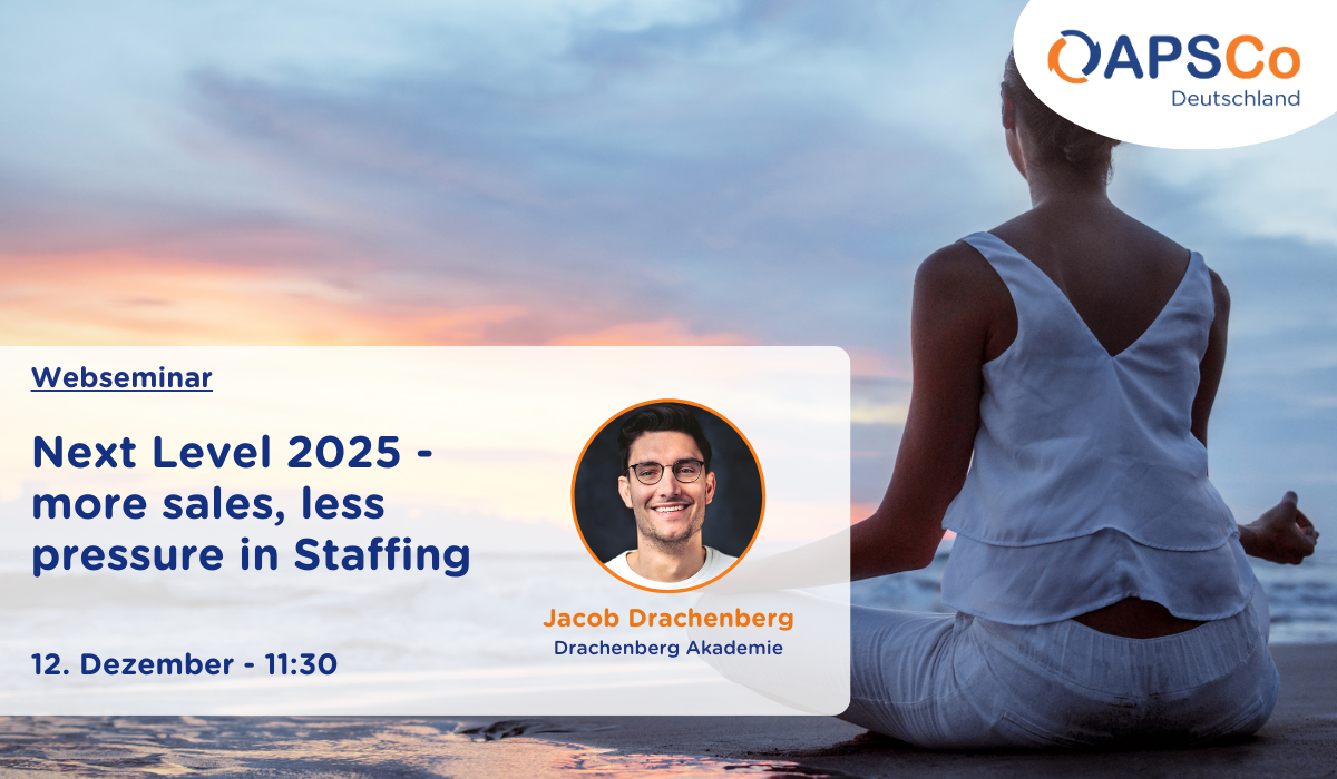 Next Level 2025 - more sales, less pressure in Staffing